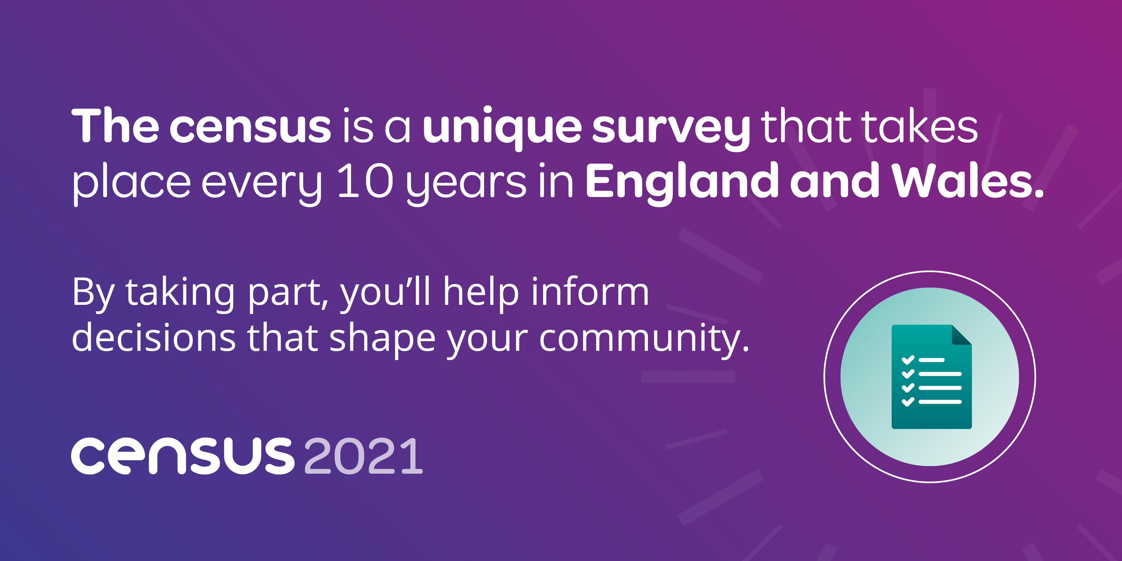 Information about the census 2021