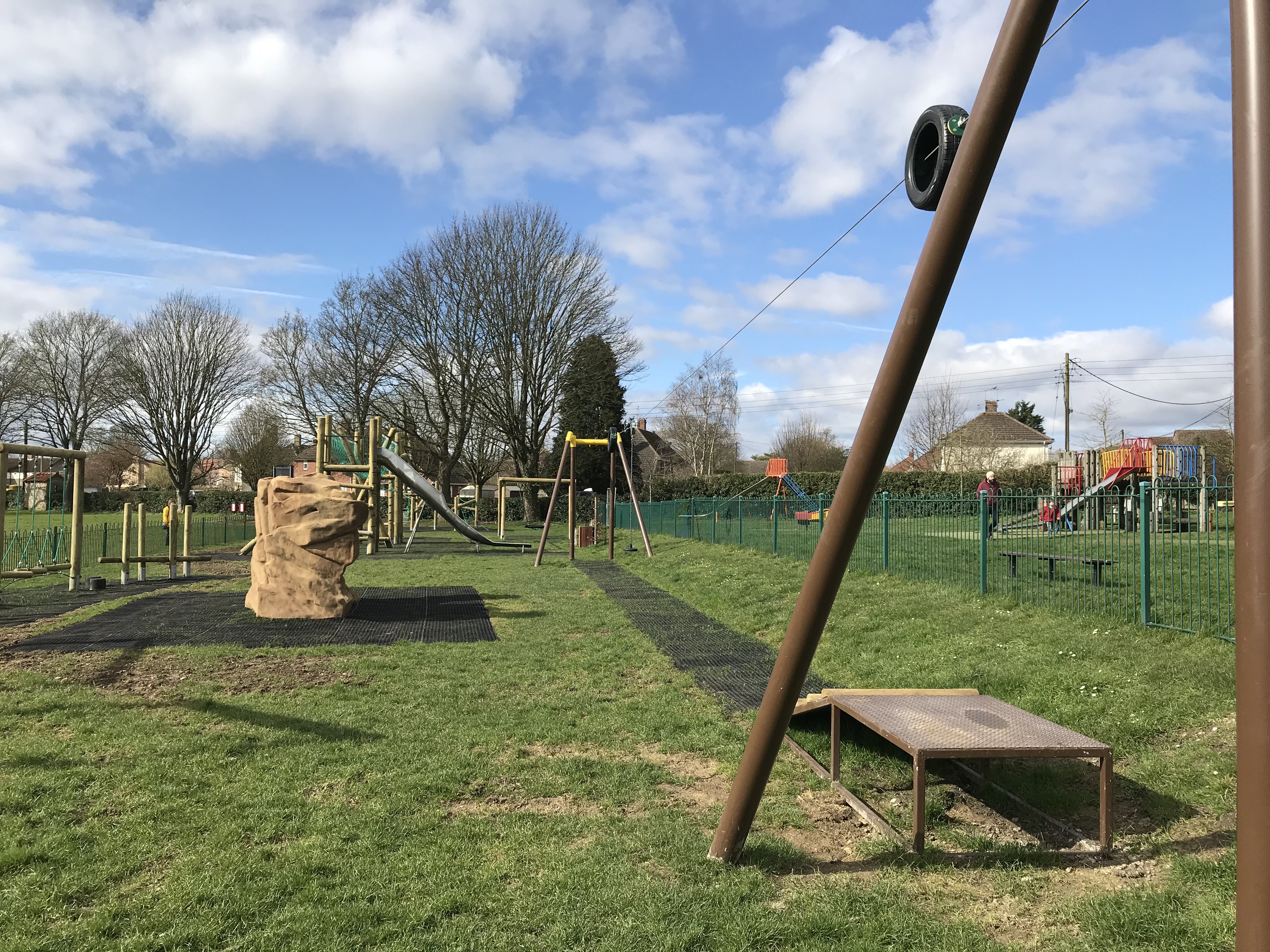 image of play equipment at bill bailey playing field
